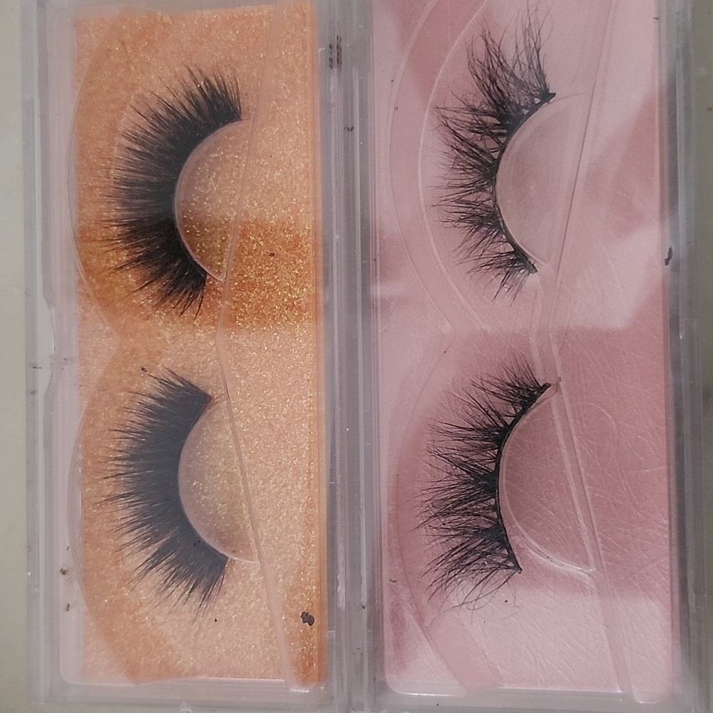 Dramatic Black Eyelashes Set Of 2